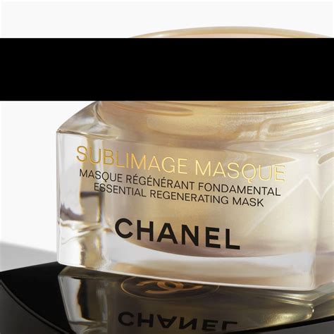 chanel sublimage masque essential revitalization mask|chanel face mask with rhinestones.